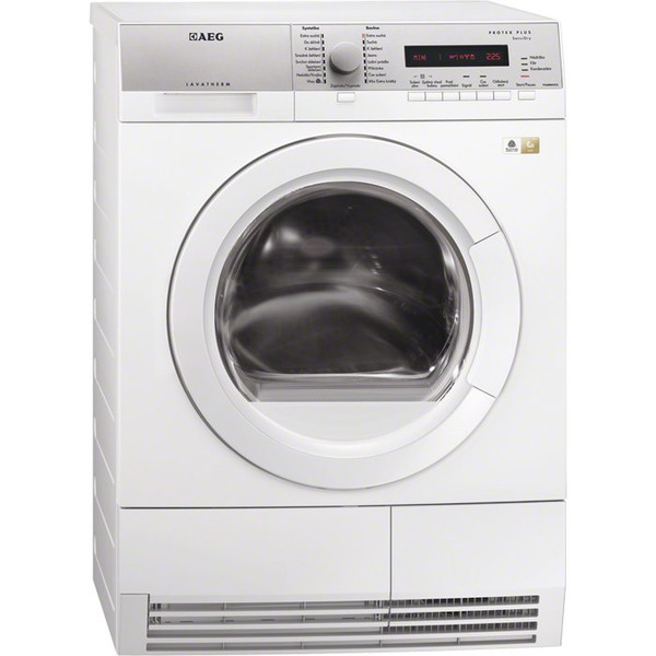 AEG T76480IH1CS freestanding Front-load 8kg A+ White