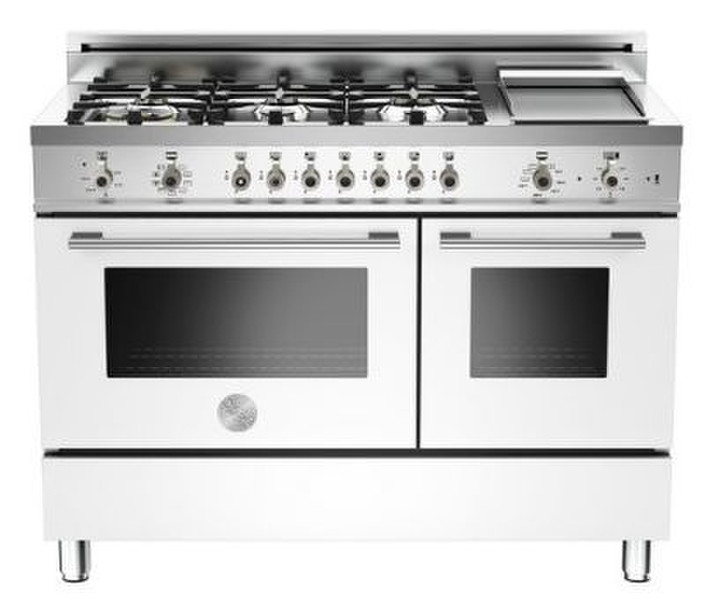 Bertazzoni X122 6G MFE BI Отдельностоящий Gas hob Белый кухонная плита