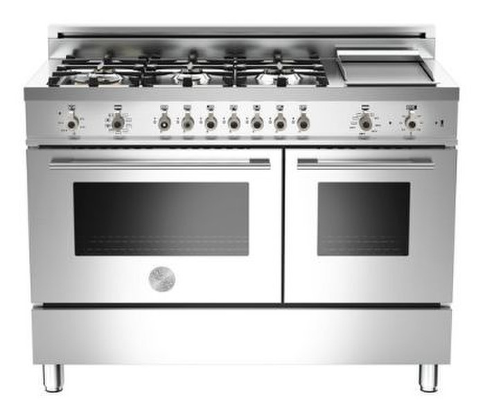 Bertazzoni X122 6G MFE X Отдельностоящий Gas hob Нержавеющая сталь кухонная плита