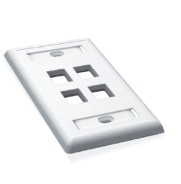 3M VOL-0704B White switch plate/outlet cover