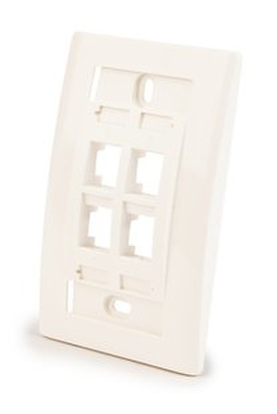 3M VOL-0714B White switch plate/outlet cover