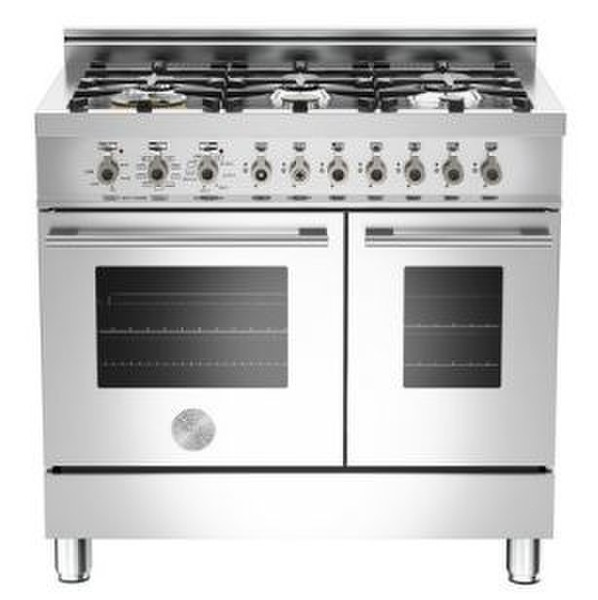 Bertazzoni W90 6 MFE X Freistehend Gas hob Edelstahl Küchenherd