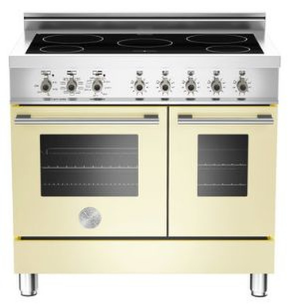 Bertazzoni W90 IND MFE CR Freestanding Induction hob Cream cooker