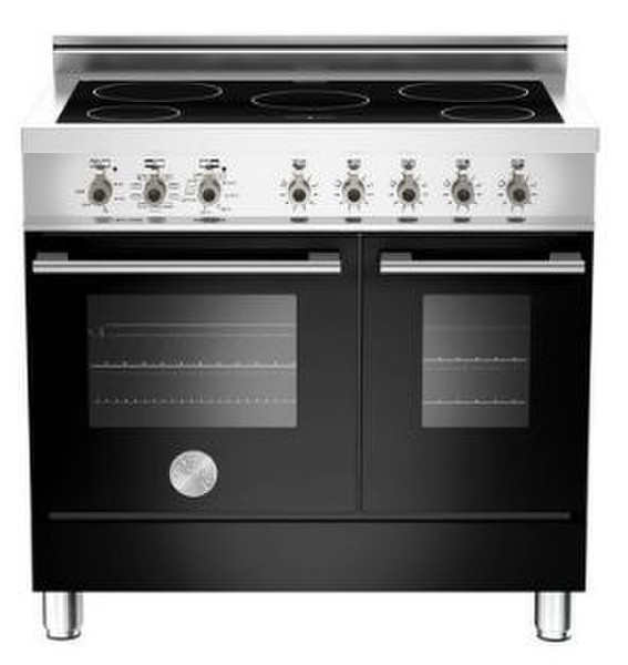 Bertazzoni W90 IND MFE NE Freestanding Induction hob Black cooker