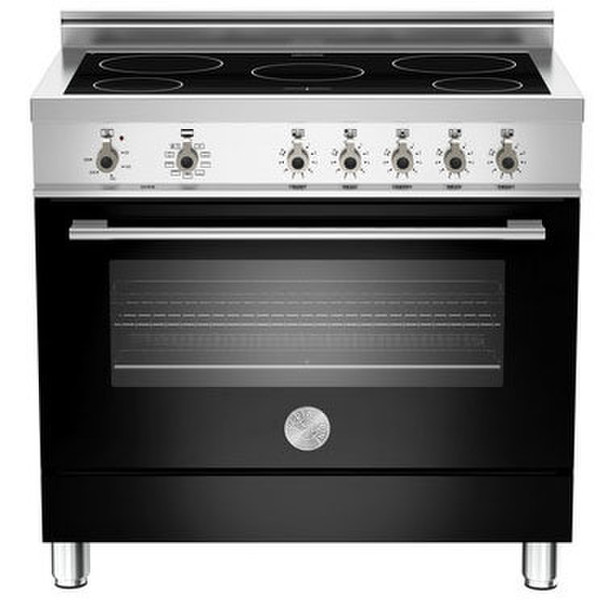 Bertazzoni X90 IND MFE NE Freestanding Induction hob Black cooker