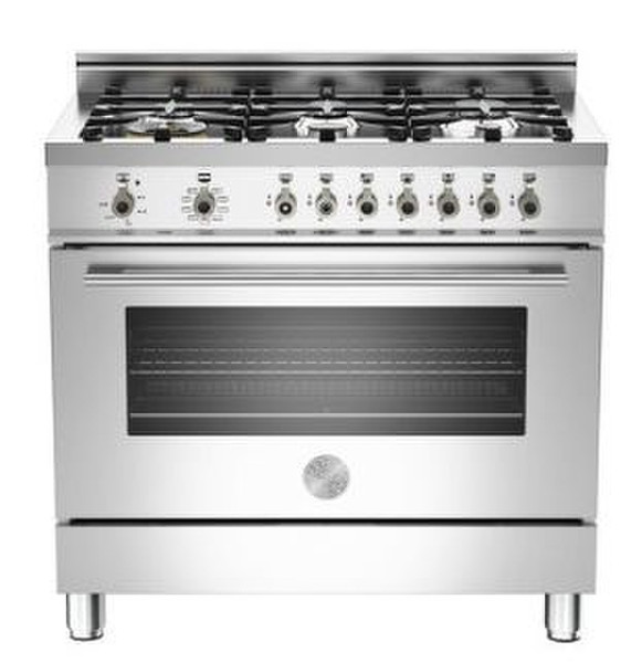 Bertazzoni X90 6 MFE X Отдельностоящий Gas hob Нержавеющая сталь кухонная плита