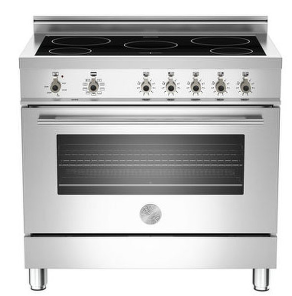 Bertazzoni X90 IND MFE X Freistehend Induktionskochfeld Edelstahl Küchenherd