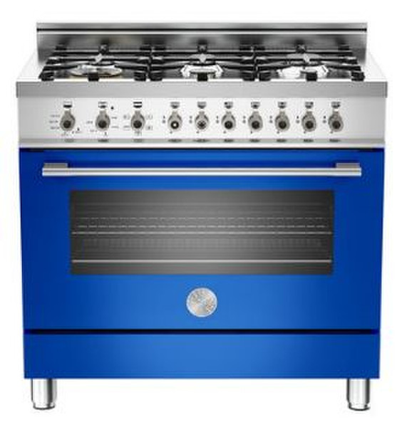 Bertazzoni X90 6 DUAL BL Freistehend Gas hob Blau Küchenherd