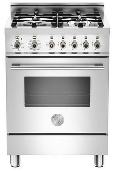 Bertazzoni X60 4 MFE X Freistehend Gas hob Edelstahl Küchenherd