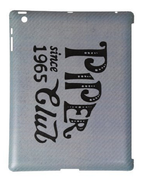 TrueCarbon TCIPAD3VIN-PIPER 9.7Zoll Cover case Schwarz, Weiß Tablet-Schutzhülle