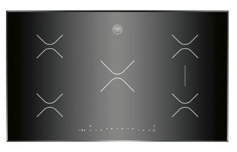 Bertazzoni P90 5 I NE Eingebaut Elektrische Induktion Schwarz Kochfeld