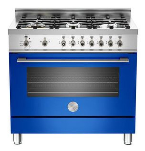 Bertazzoni X90 6 GEV BL Отдельностоящий Gas hob Красный кухонная плита