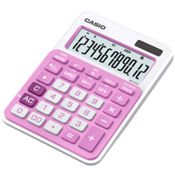 Casio MS-20NC Настольный Basic calculator Розовый