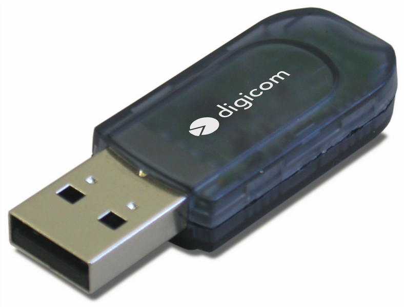 Digicom Palladio USB Bluetooth EDR 100 Bluetooth 3Mbit/s networking card