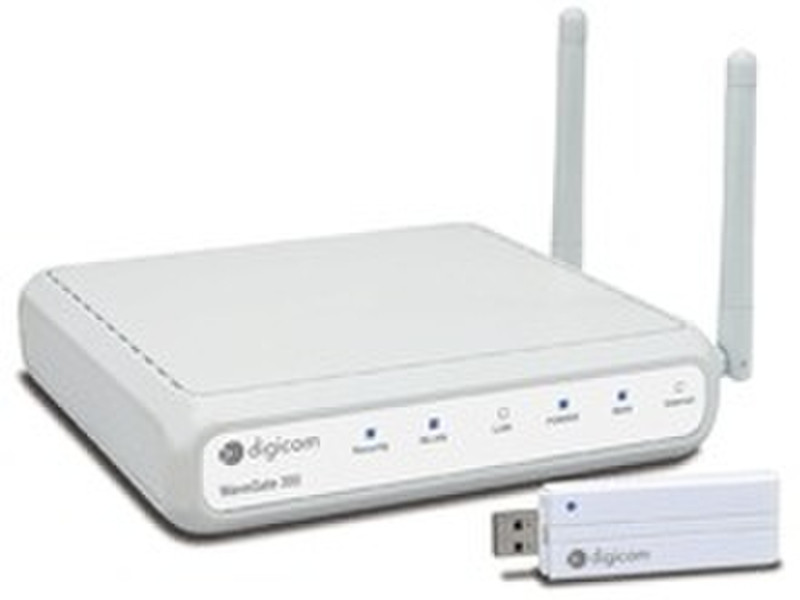 Digicom WaveGate 300 BUNDLE White wireless router