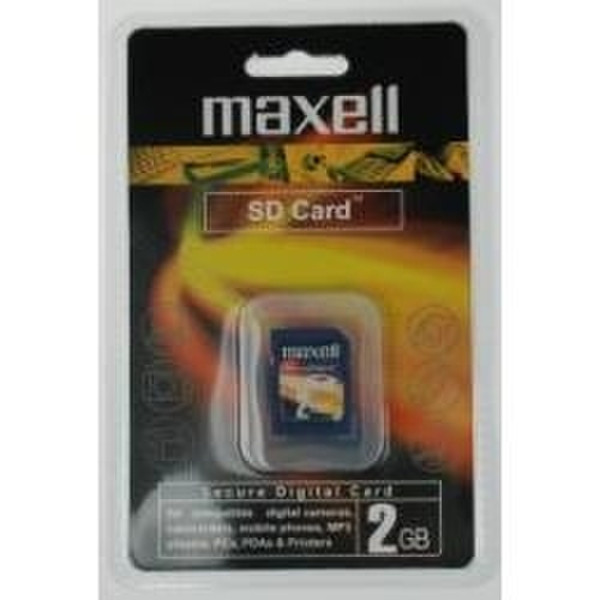 Maxell SD 2GB 2ГБ SD карта памяти