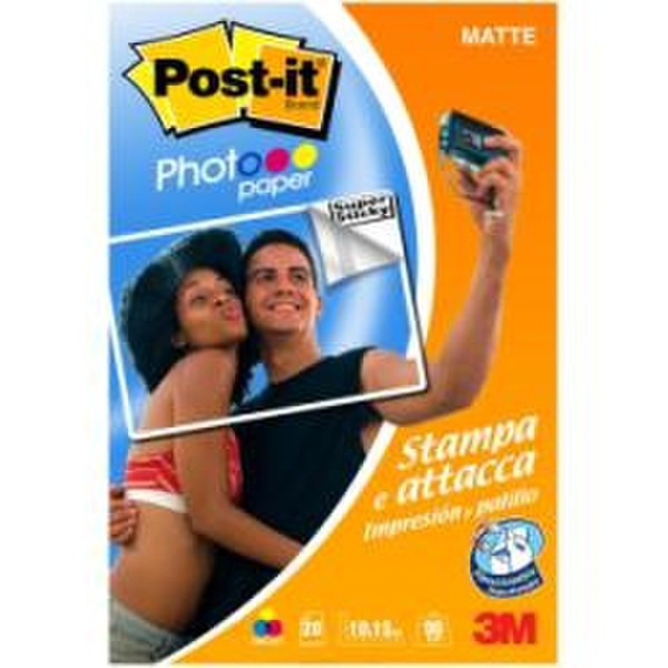 3M Post-it Photo Paper 10x15 (x20) фотобумага