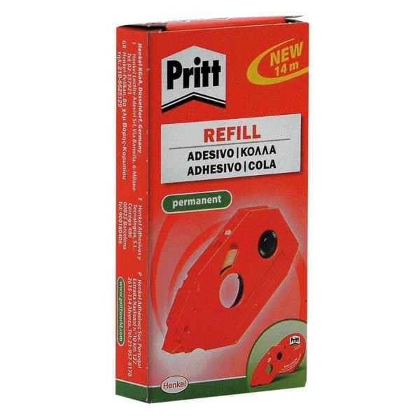 Pritt Roller Refill 8.4mm x 14m. (conf.10) 14m Korrektur-Band
