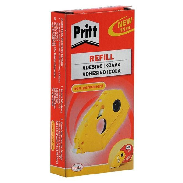 Pritt Roller Refill 8.4mm. x 14m. (conf.10) 14m Korrektur-Band