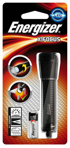 Energizer X-Focus Hand flashlight Black