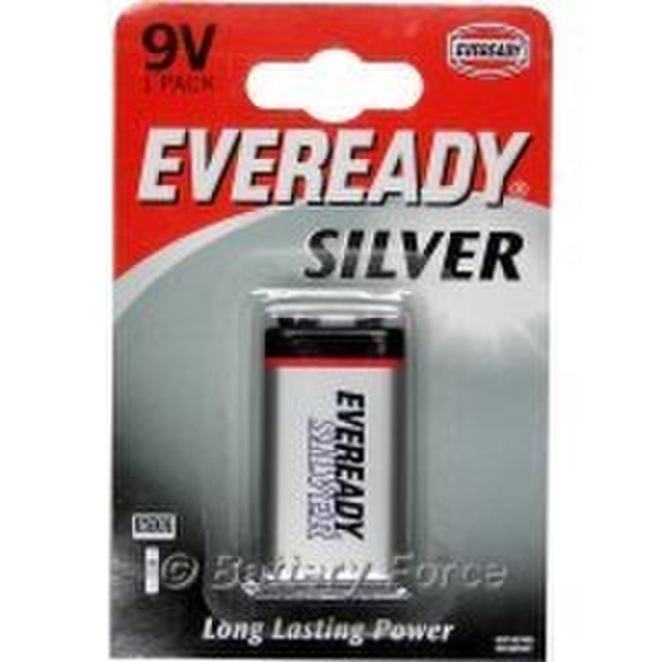 Energizer Eveready Silver 9V Угольно-цинковой 9В батарейки