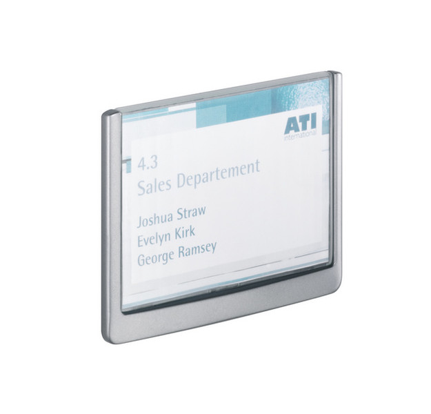 Durable Click Sign Grey