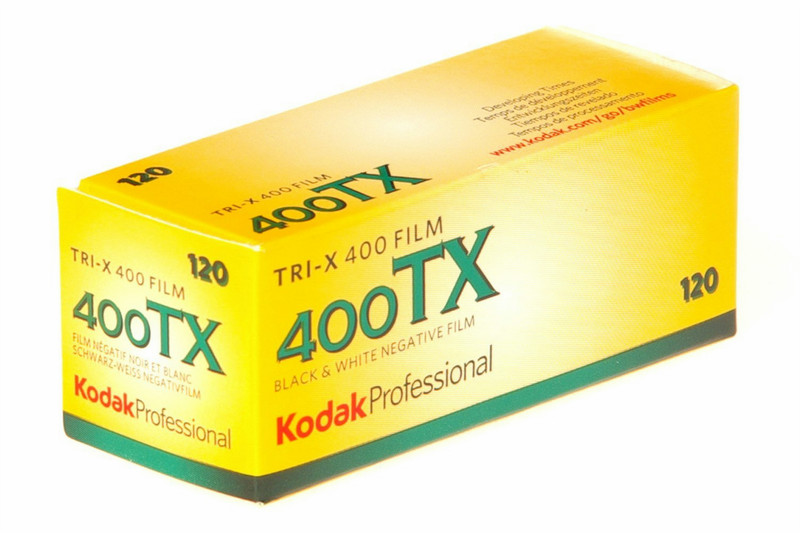 Kodak 400TX 120снимков черно-белая пленка