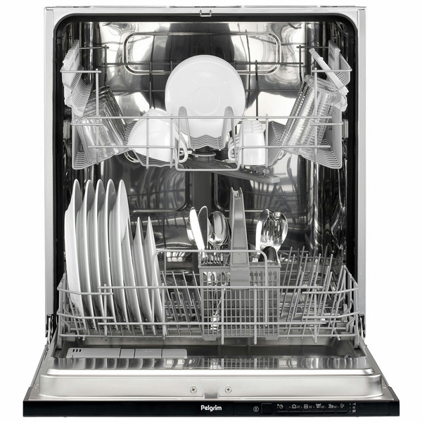 Pelgrim GVW581ONY Fully built-in 12place settings A+ dishwasher