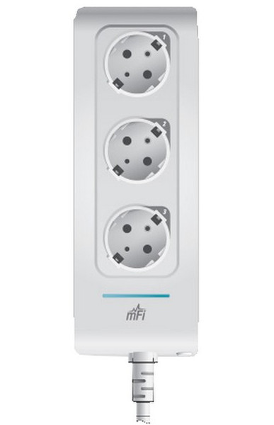 Ubiquiti Networks mPower (EU) Indoor 3AC outlet(s) White power extension