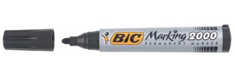 BIC Marking 2000 Пулевидный наконечник Черный 12шт перманентная маркер