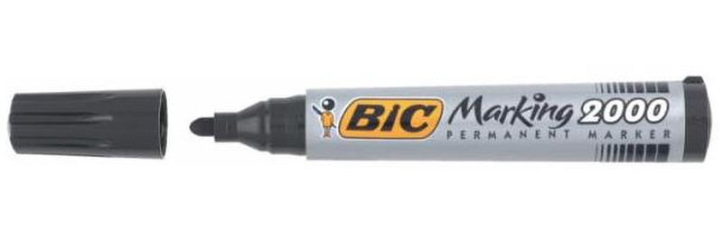 BIC Marking 2000 Rundspitze Schwarz 12Stück(e) Permanent-Marker