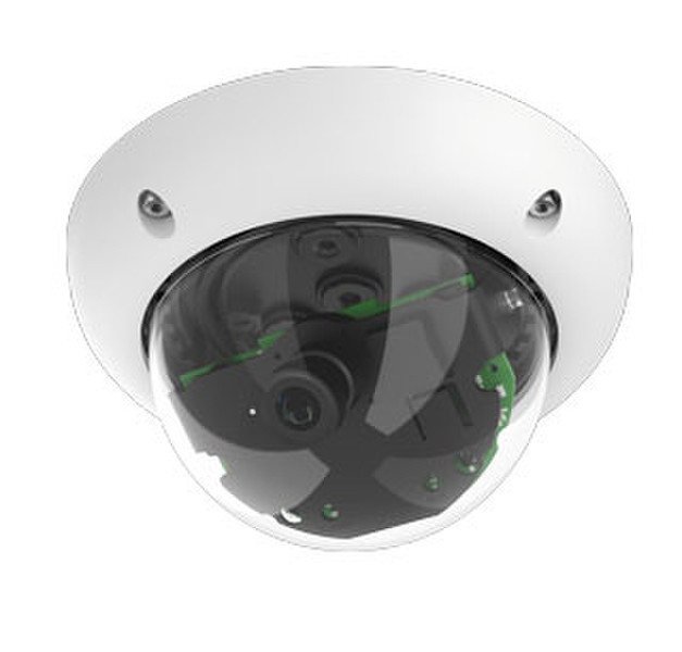 Mobotix MX-D25M-IT-N160 + NIGHT L160 & BW IP66 IP security camera Innen & Außen Kuppel Schwarz, Weiß