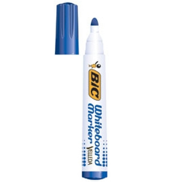 BIC Velleda Whiteboard Marker 1751 Скошенный наконечник Синий 12шт маркер