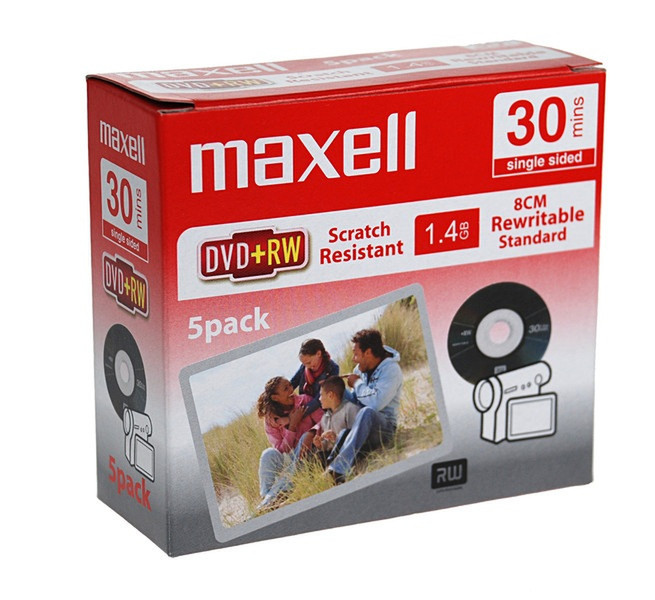 Maxell DVD+R 1.4 GB 5 - pk 1.4GB DVD+R 5pc(s)