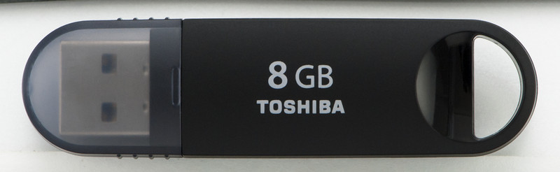 Toshiba TransMemory-MX 8GB USB 3.0 Black USB flash drive