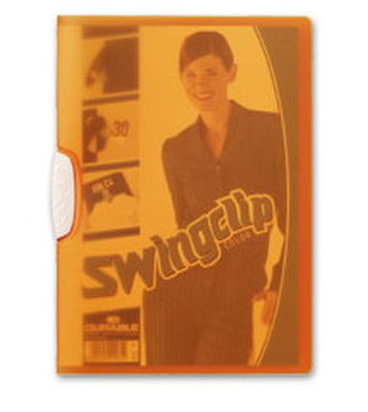 Durable Swingclip Color Оранжевый обложка с зажимом