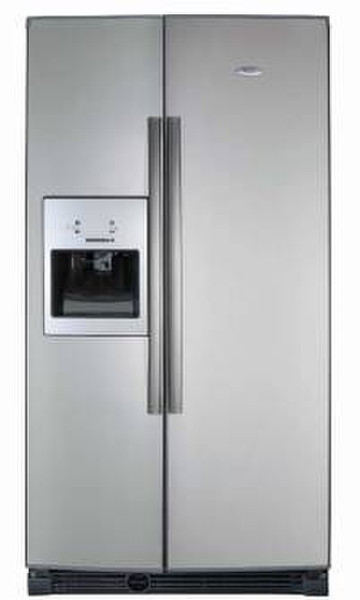 Whirlpool 20RI-D4LA freestanding 642L Silver side-by-side refrigerator