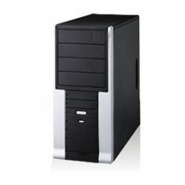 Nilox 01PC177515001 Midi-Tower 500W Black,Silver computer case