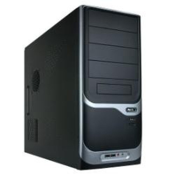 Nilox 01PC375515002 Midi-Tower 500W Black,Silver computer case