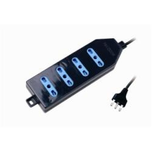 Nilox 07NXSM4P00002 Black power distribution unit (PDU)