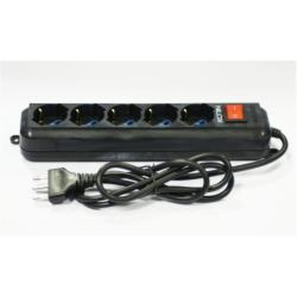 Nilox 07NXSM5PIN001 Black power distribution unit (PDU)