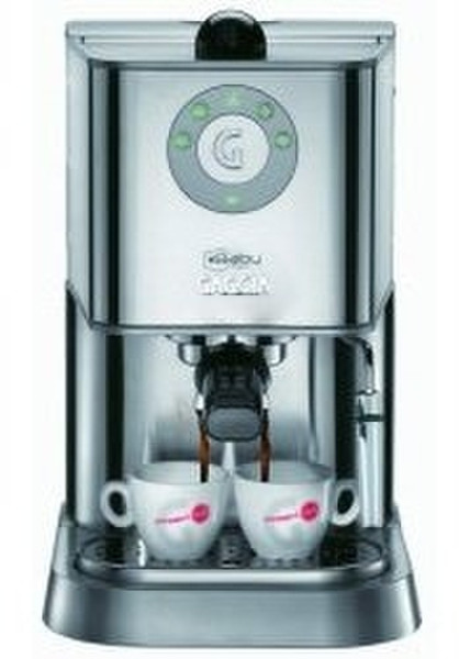 Gaggia New Baby Twin Espresso machine 1.6л 2чашек Нержавеющая сталь
