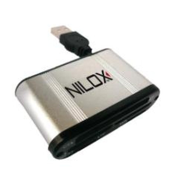 Nilox 10NXCR5100001 USB 2.0 Серый устройство для чтения карт флэш-памяти