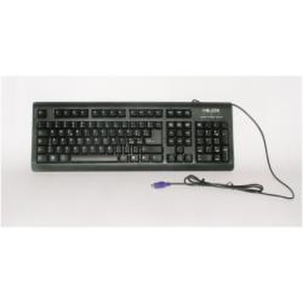 Nilox 10NXKB0915001 PS/2 Schwarz Tastatur