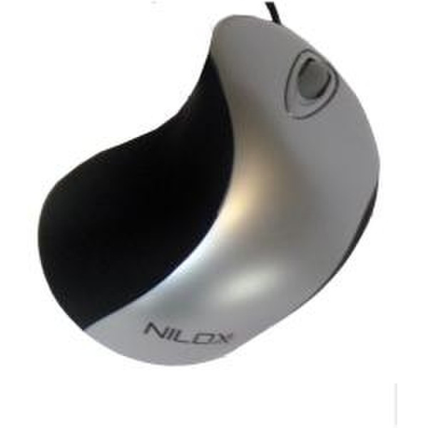Nilox 10NXMP1000002 USB+PS/2 Оптический 800dpi компьютерная мышь