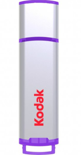 Kodak 32GB 32ГБ USB 2.0 Type-A Пурпурный, Белый USB флеш накопитель