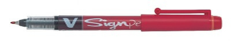 Pilot V-Sign Pen Fine Красный 1шт капиллярная ручка