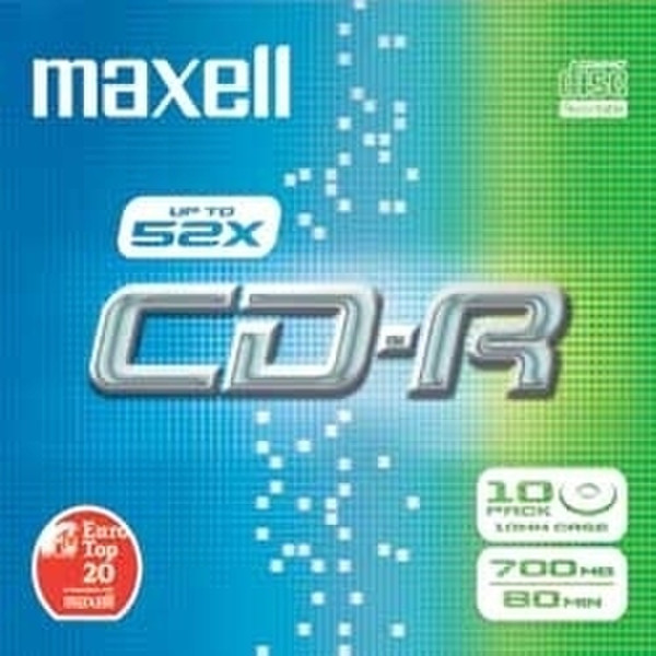 Maxell CD-RW 700MB 10 - pk CD-R 700MB 10pc(s)