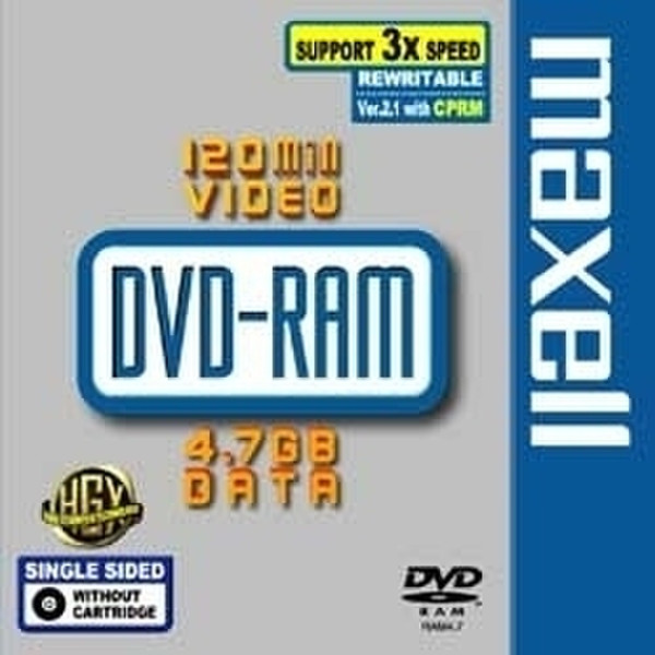 Maxell DVD-RAM 4.7 GB 5 - pk 4.7GB DVD-RAM 5pc(s)