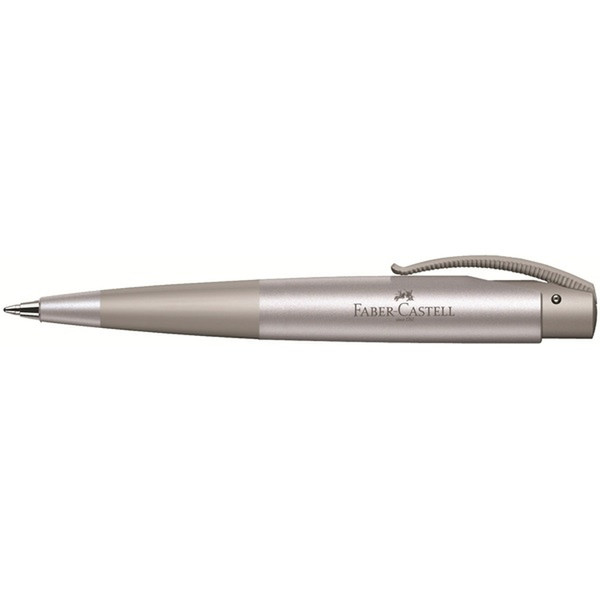Faber-Castell Conic M Clip-on retractable ballpoint pen Schwarz 1Stück(e)